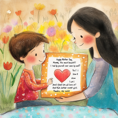 💖 The Best Hug Ever: A Mother's Day Story & My Amazing Mom and Me 🌸